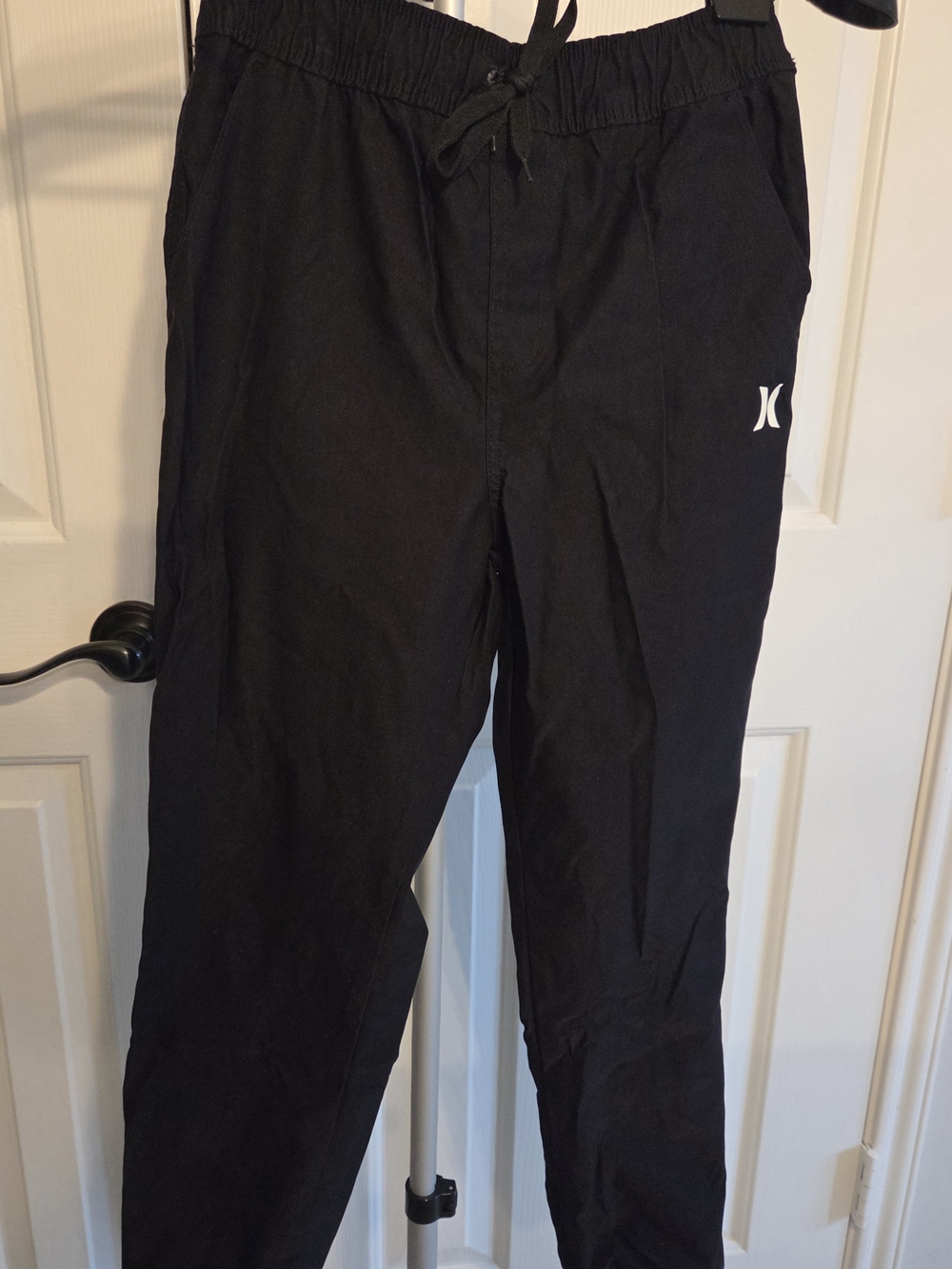 Hurley Men's Black Drawstring Jogger Pants